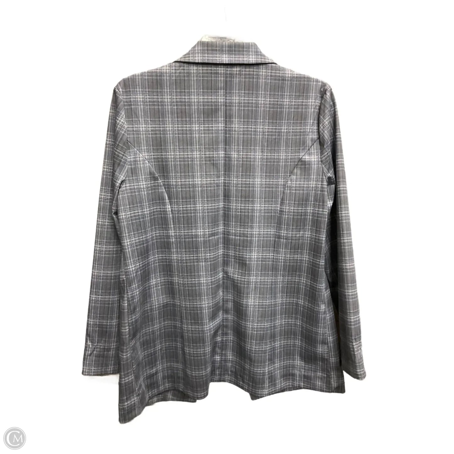 Blazer By Liverpool In Plaid Pattern, Size: M