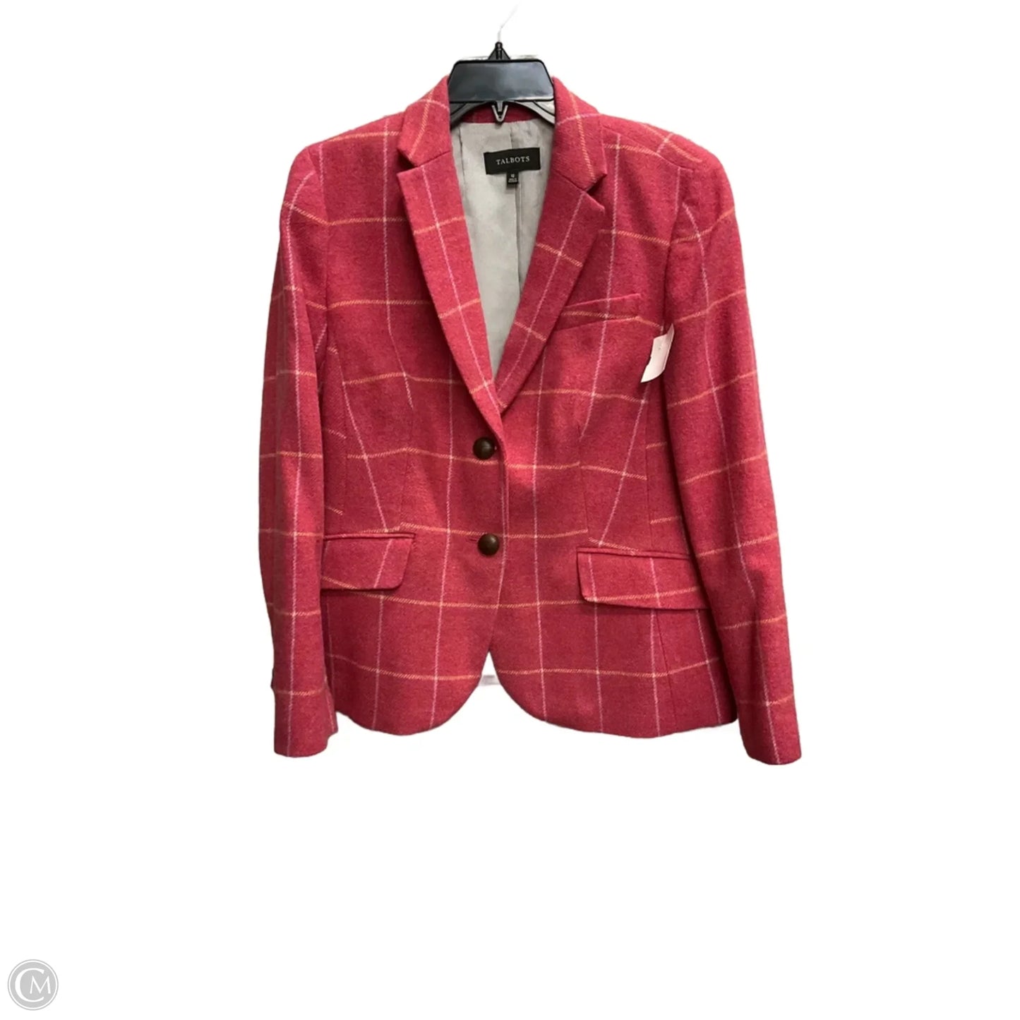 Blazer By Talbots In Pink, Size: 12
