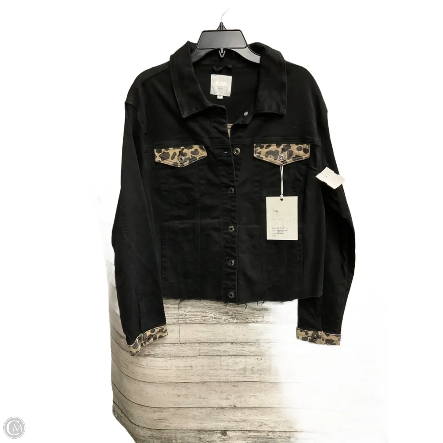 Jacket Other By Clothes Mentor In Black, Size: 1x