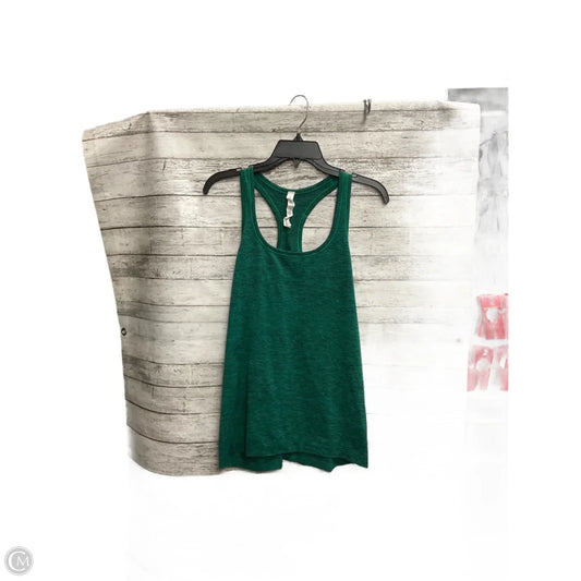 Athletic Tank Top By Lululemon In Green, Size: L