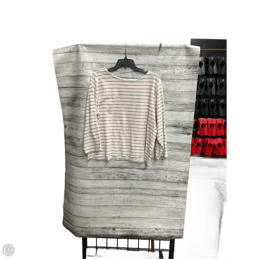 Top Long Sleeve By J. Crew In Striped Pattern, Size: Xl