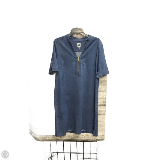 Dress Casual Midi By Anne Klein In Blue, Size: 16