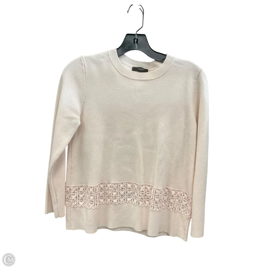 Top Long Sleeve By J. Crew In Pink, Size: S