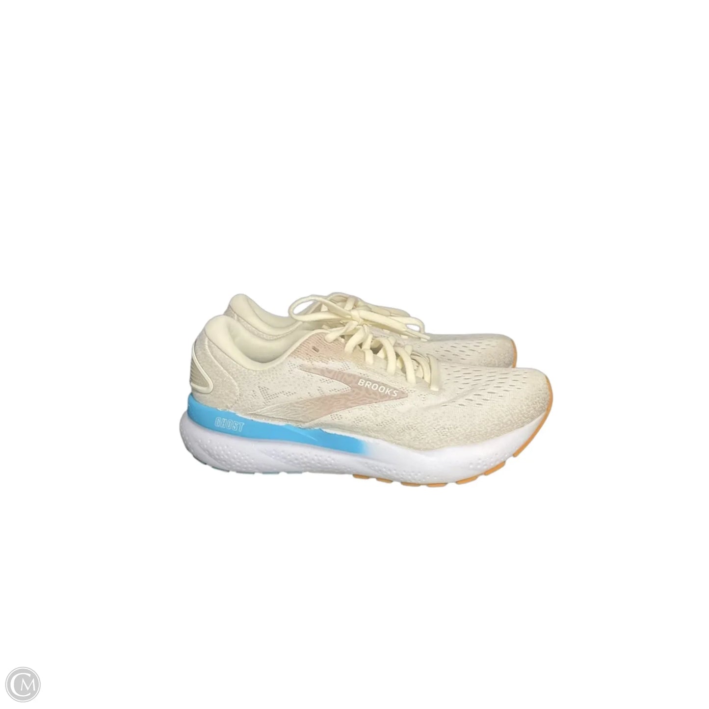 Shoes Athletic By Brooks In Tan, Size: 7.5