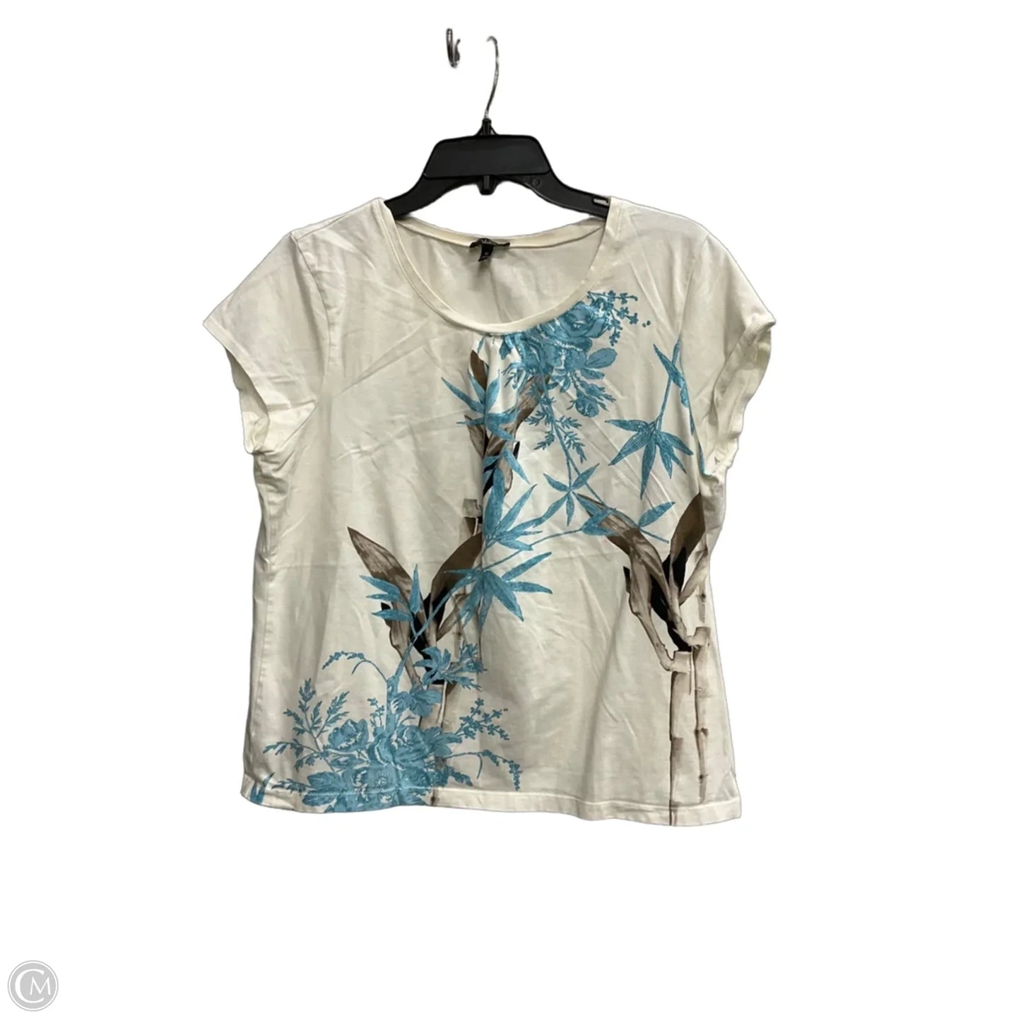 Top Sleeveless By Talbots In Cream, Size: Xl