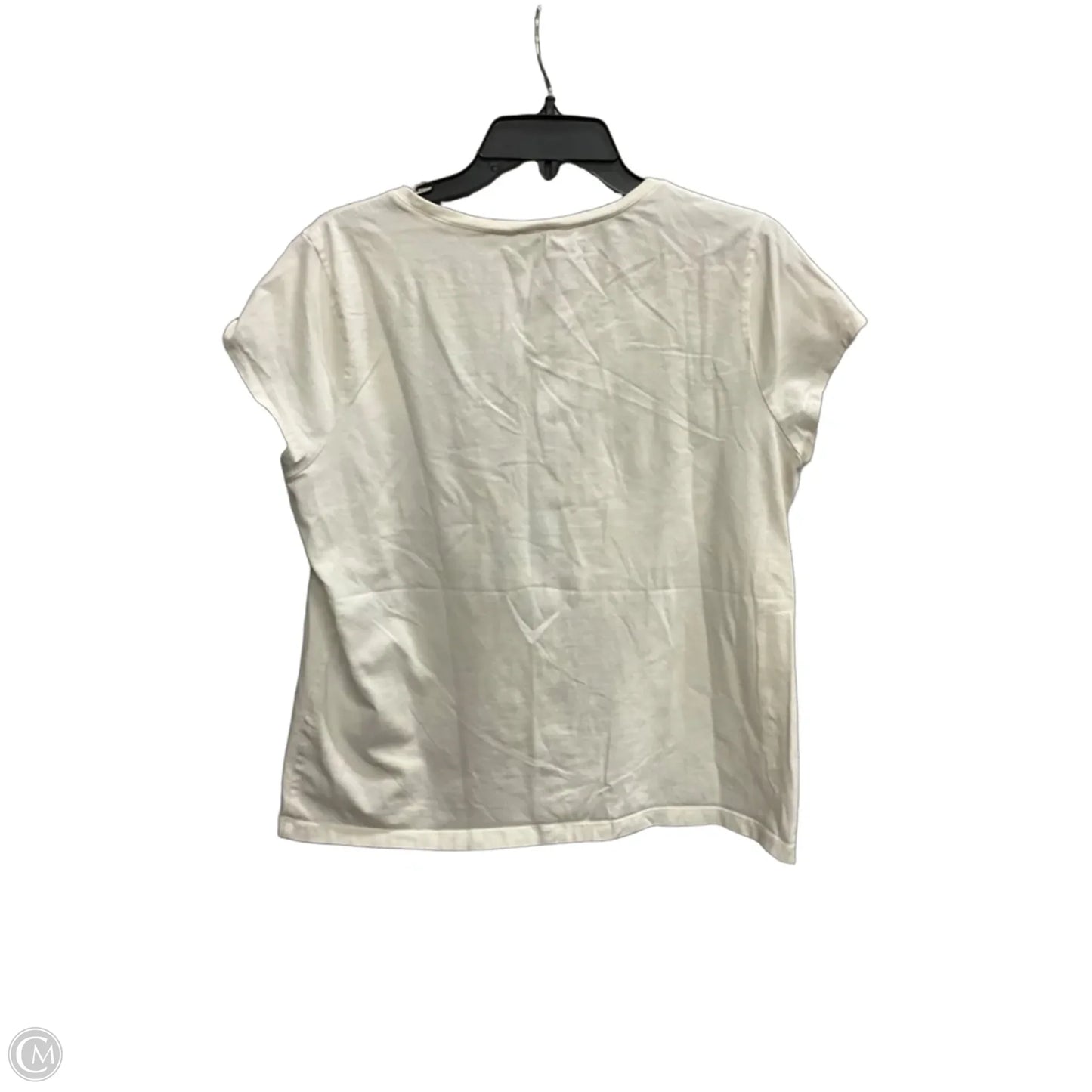 Top Sleeveless By Talbots In Cream, Size: Xl