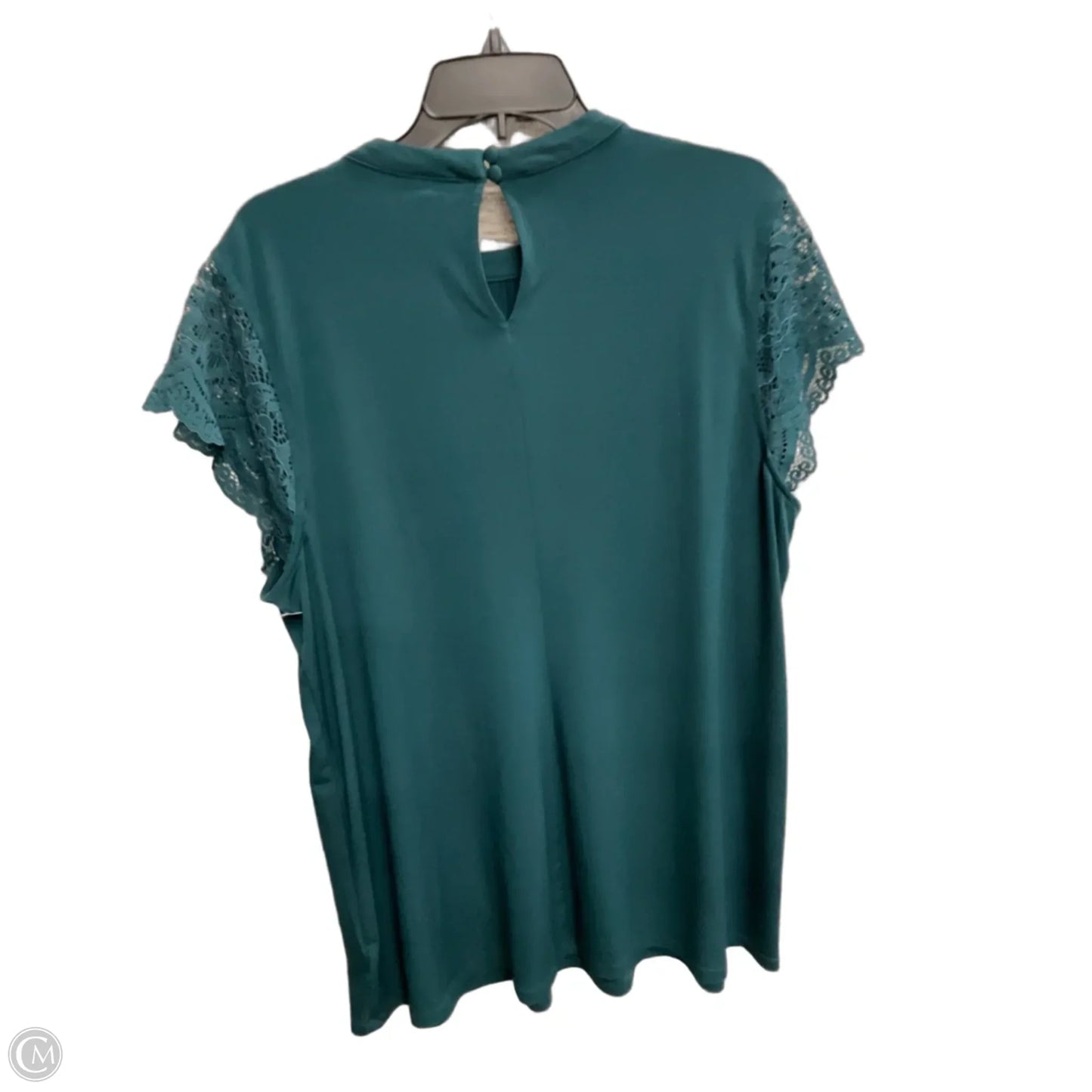Top Sleeveless By Torrid In Green, Size: 3x