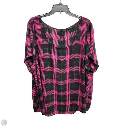 Top Short Sleeve By Torrid In Purple, Size: 4x