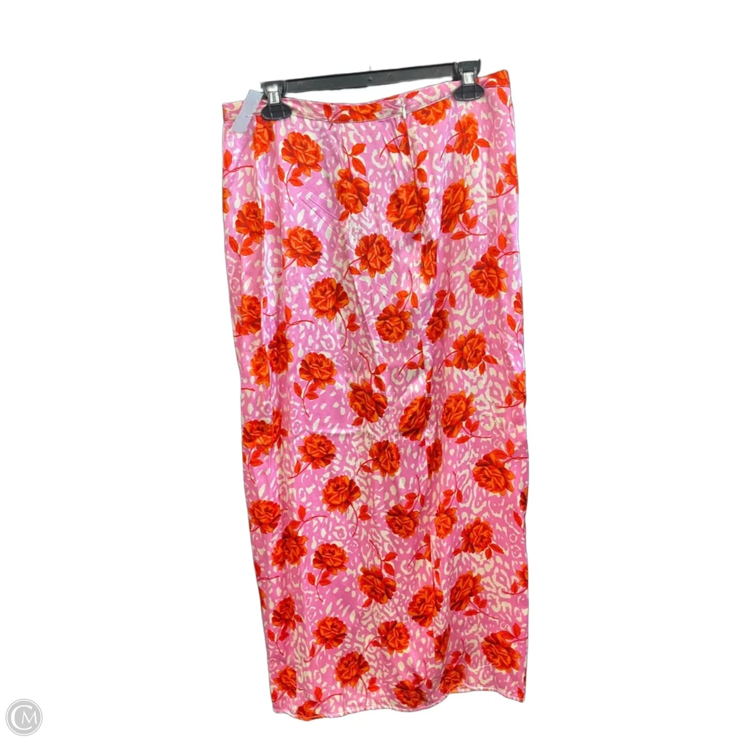 Skirt Maxi By Topshop In Floral Print, Size: 10