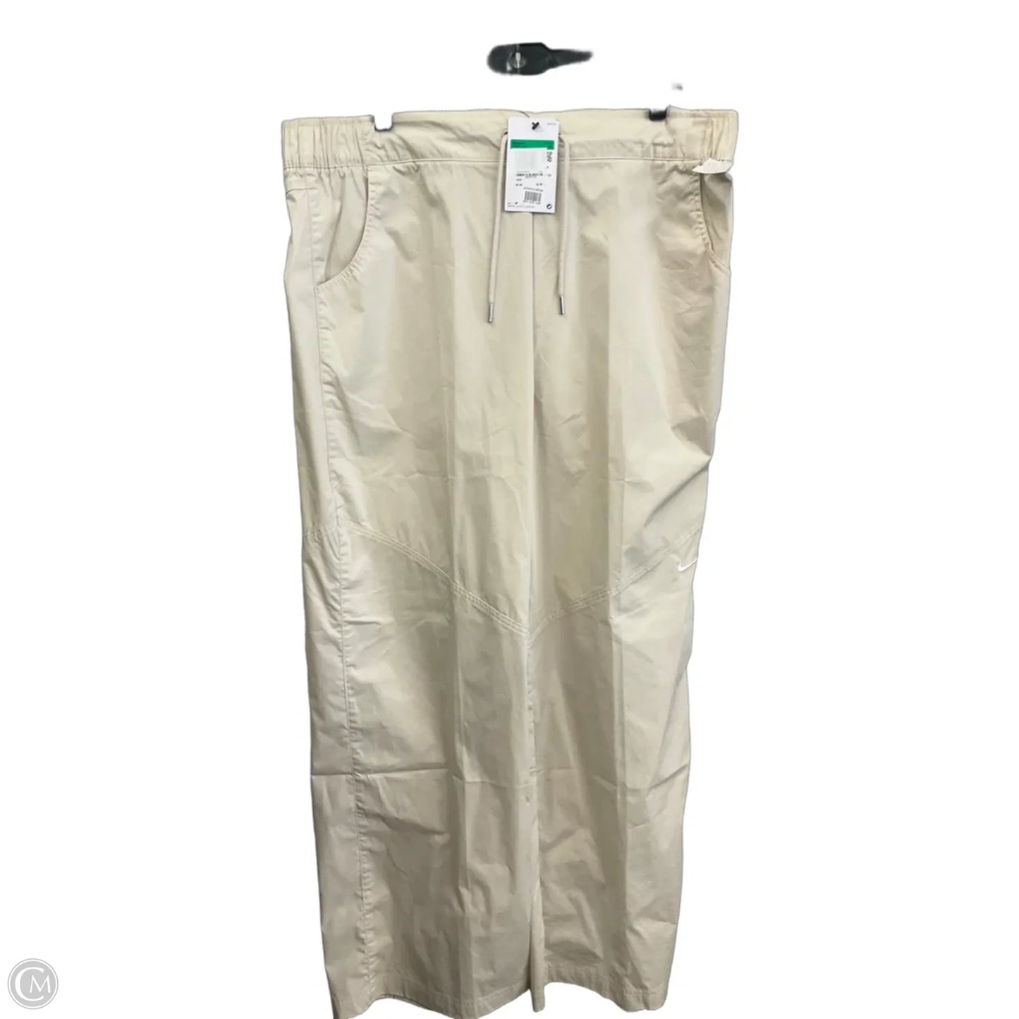 Athletic Pants By Nike In Beige, Size: Xl