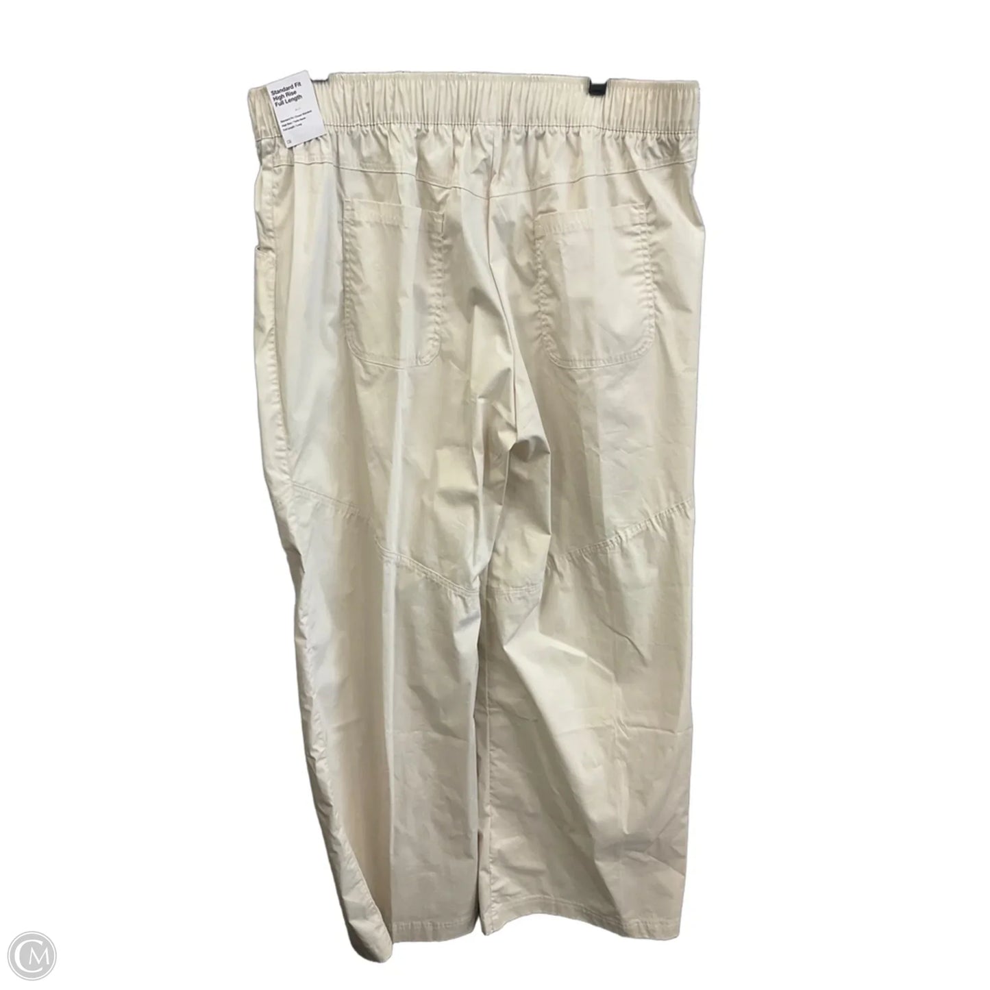 Athletic Pants By Nike In Beige, Size: Xl