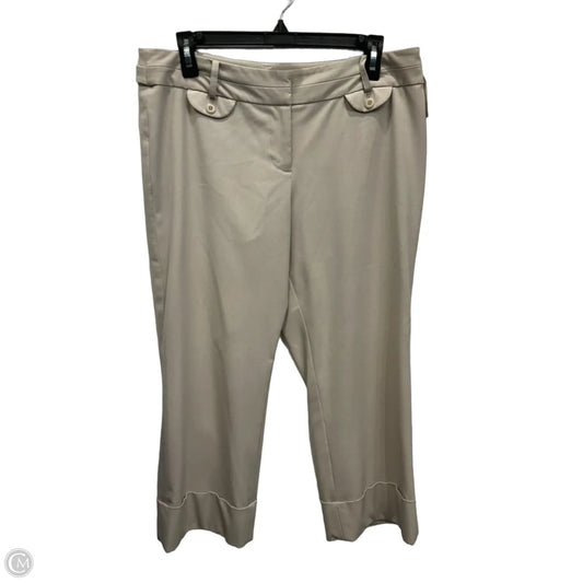 Capris By Loft In Tan, Size: 10p