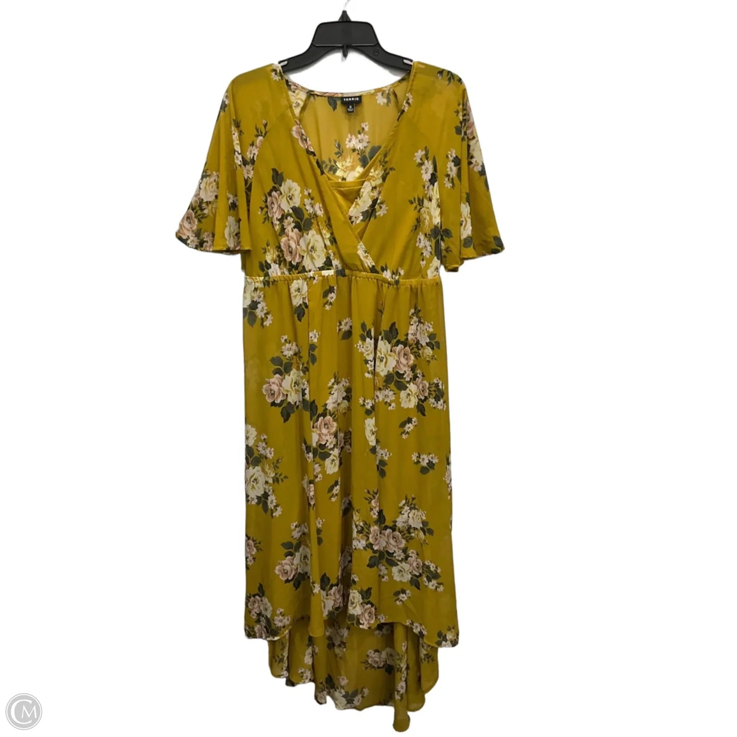 Dress Casual Maxi By Torrid In Floral Print, Size: L