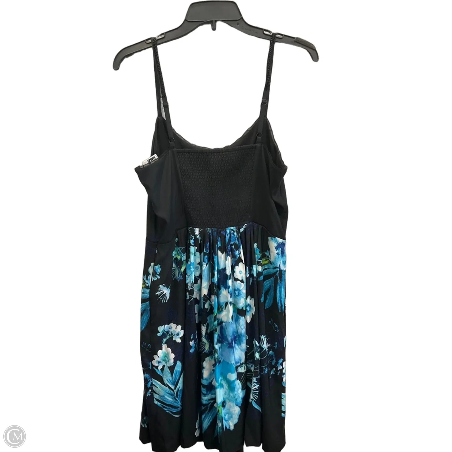 Dress Casual Midi By White House Black Market In Floral Print, Size: M