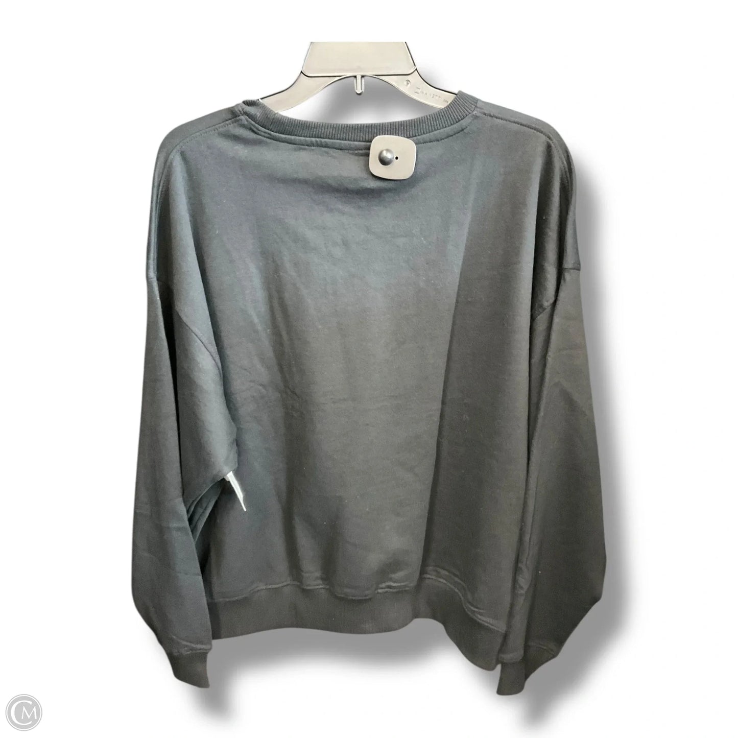 Sweatshirt Crewneck By Clothes Mentor In Black, Size: S