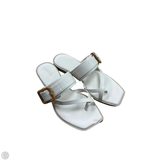 Sandals Flats By Dolce Vita In Cream, Size: 6.5