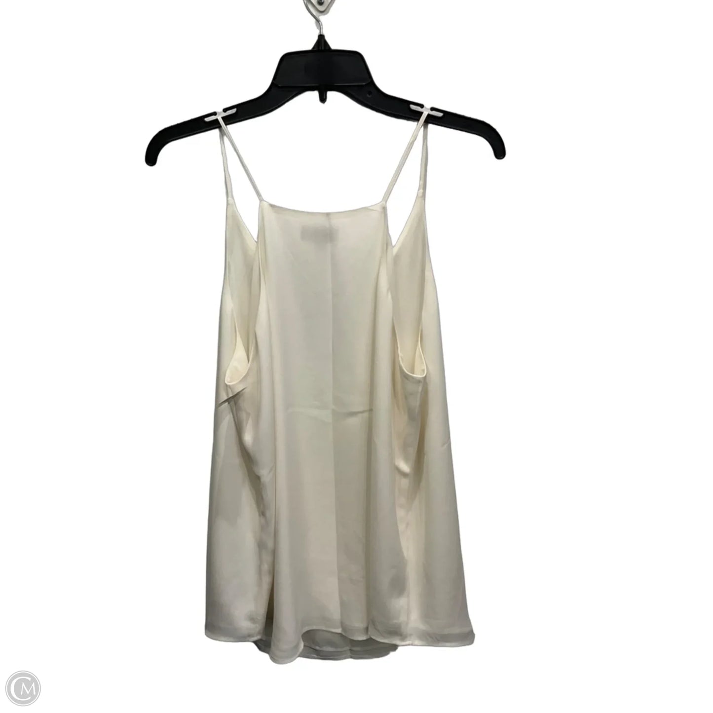 Top Sleeveless By Loft In Cream, Size: L
