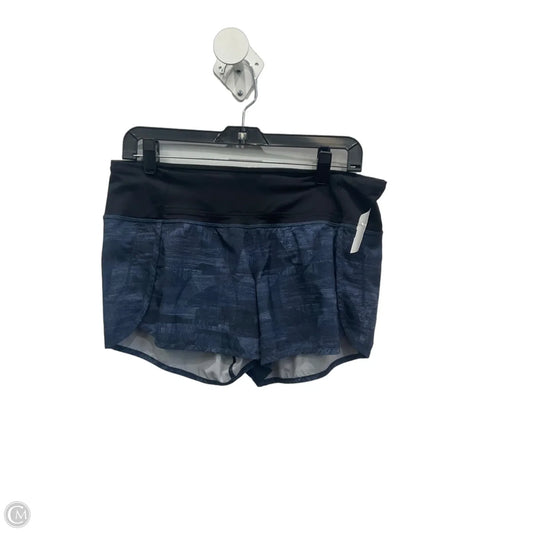 Athletic Shorts By Lululemon In Blue, Size: M