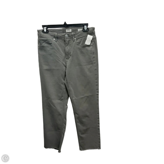 Jeans Straight By J. Jill In Green Denim, Size: 6