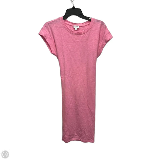 Dress Casual Midi By J. Crew In Pink, Size: S