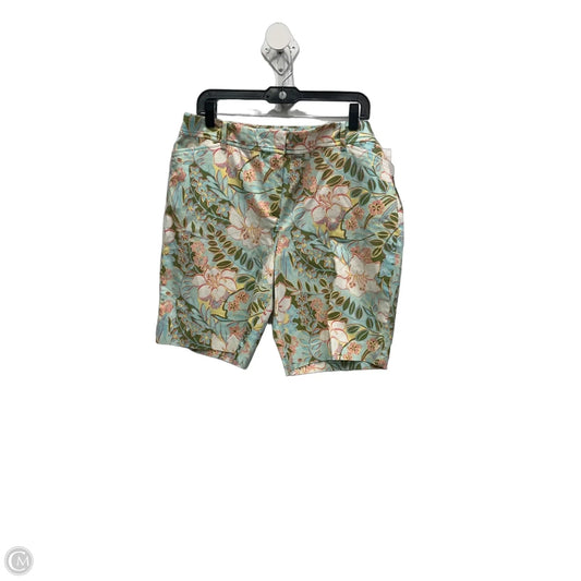 Shorts By Talbots In Floral Print, Size: 14p