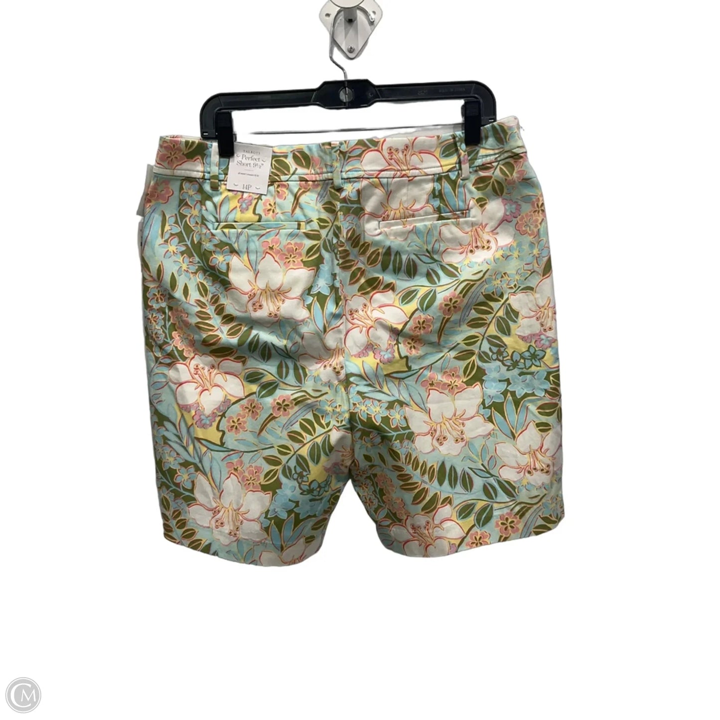 Shorts By Talbots In Floral Print, Size: 14p