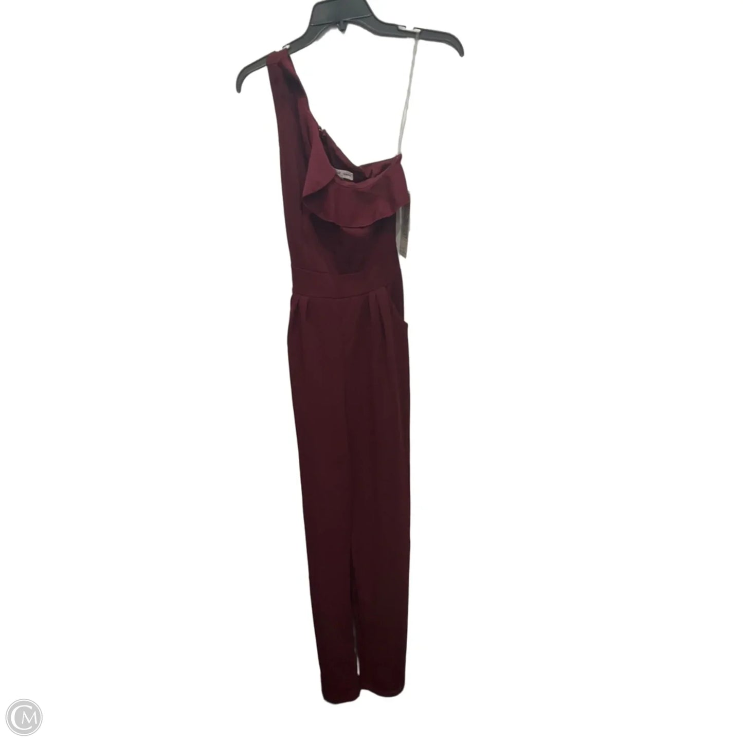Jumpsuit By Clothes Mentor In Maroon, Size: M