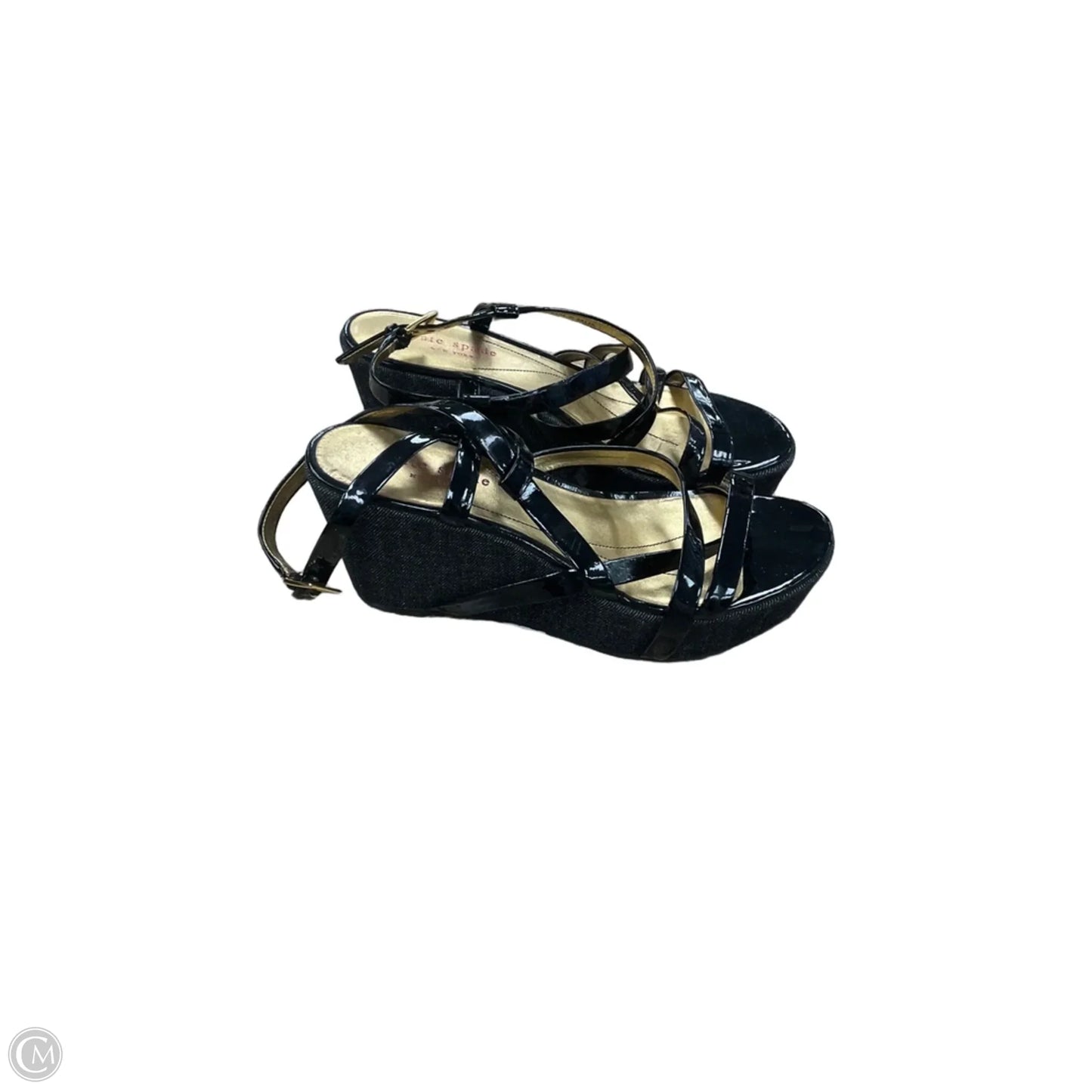 Shoes Designer By Kate Spade In Black, Size: 7.5