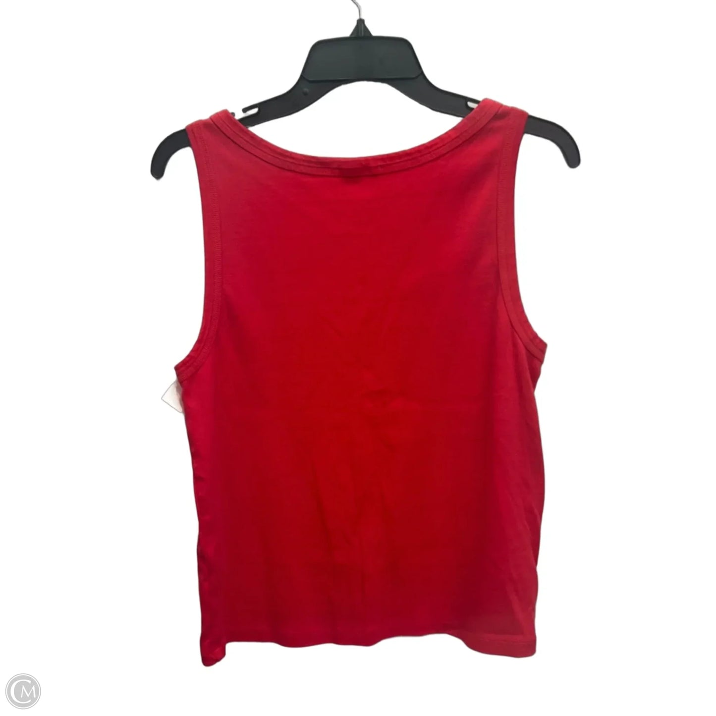 Top Sleeveless By Madewell In Red, Size: Xl