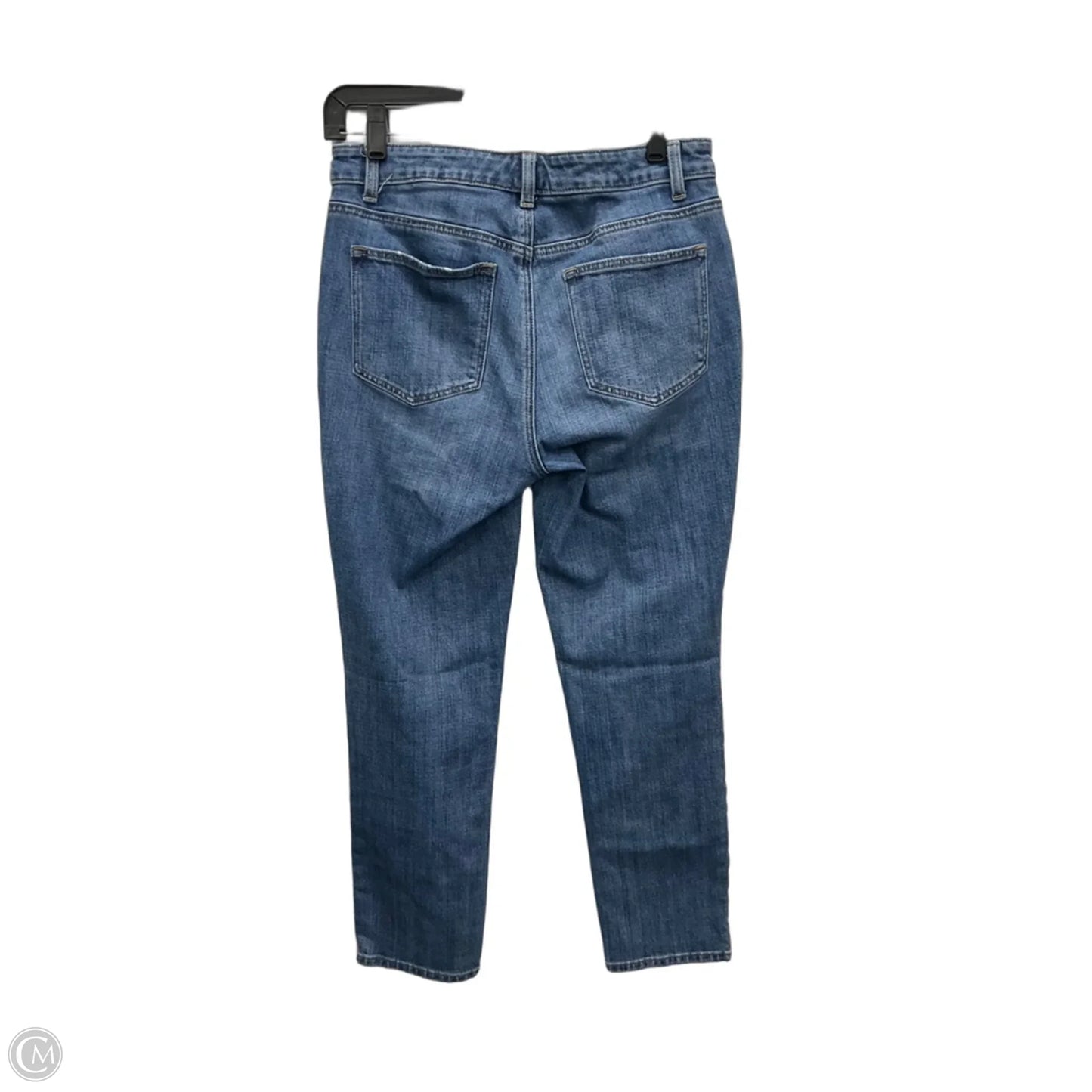 Jeans Straight By Talbots In Blue Denim, Size: 6p