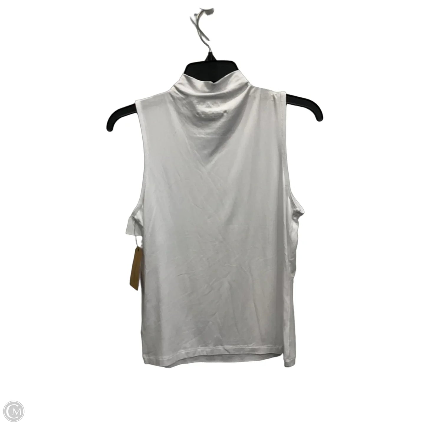 Top Sleeveless By Christian Siriano In White, Size: M