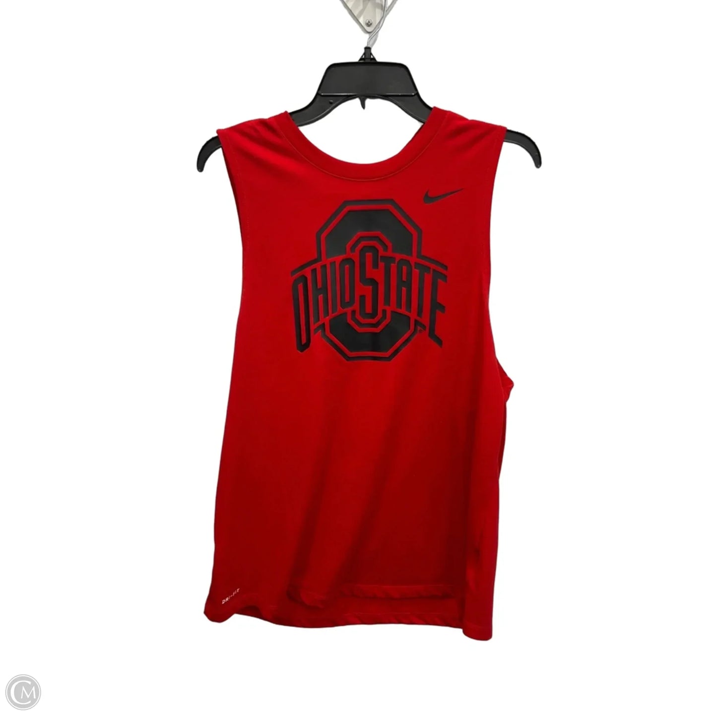 Athletic Tank Top By Nike In Red, Size: L