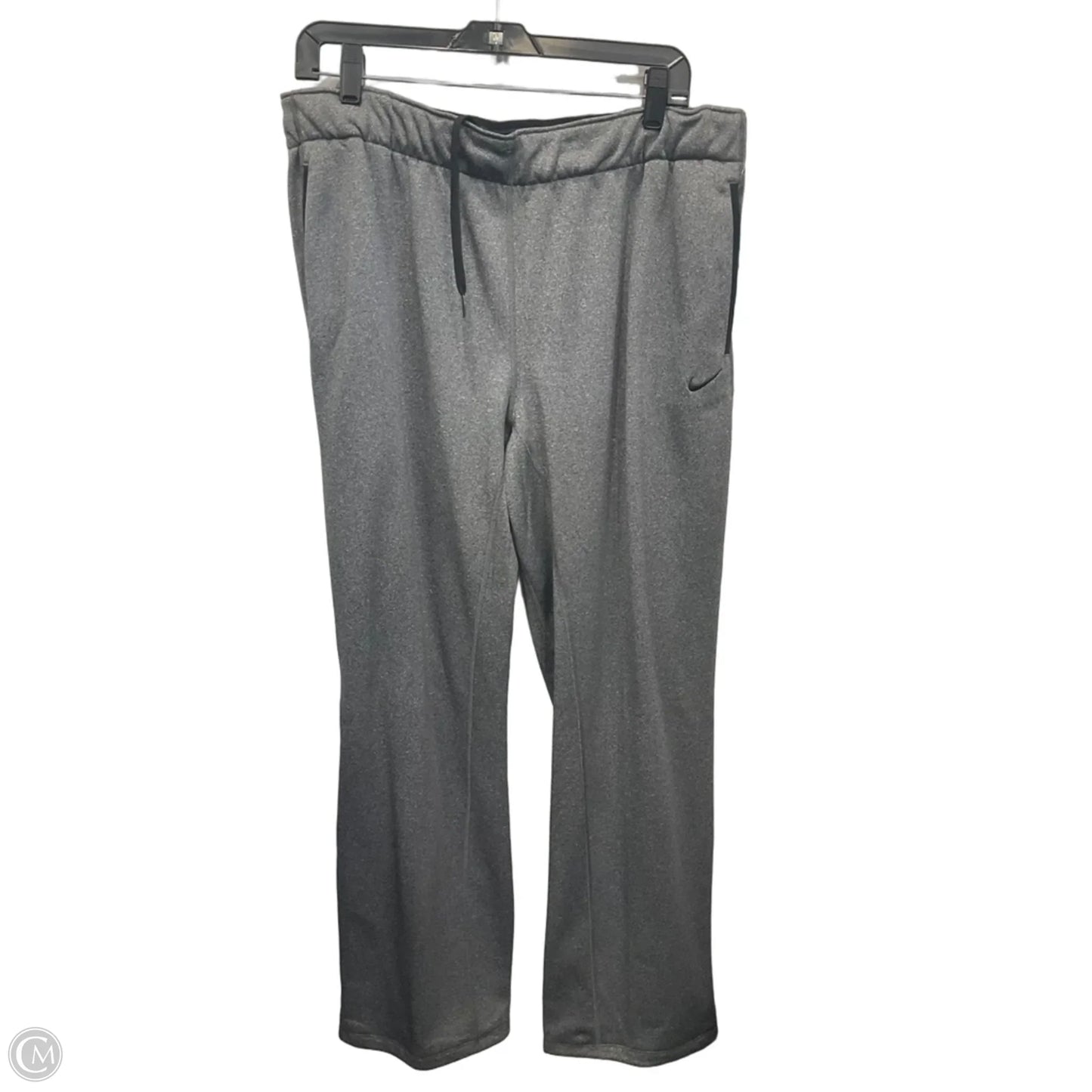Athletic Pants By Nike In Grey, Size: Xl