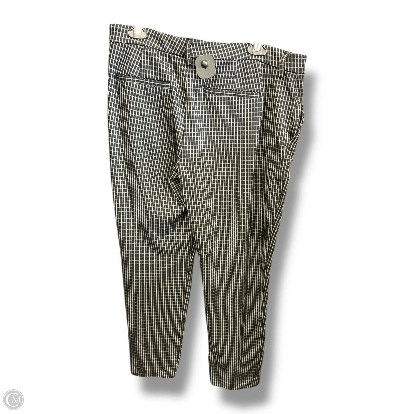 Pants Dress By Liverpool In Plaid Pattern, Size: 14