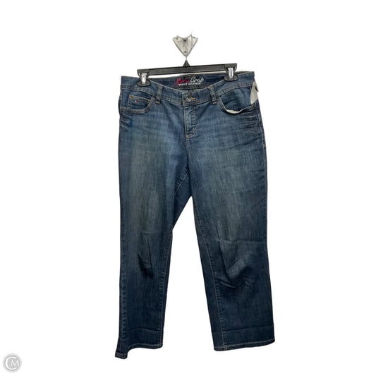 Jeans Boot Cut By Tommy Hilfiger In Blue Denim, Size: 8