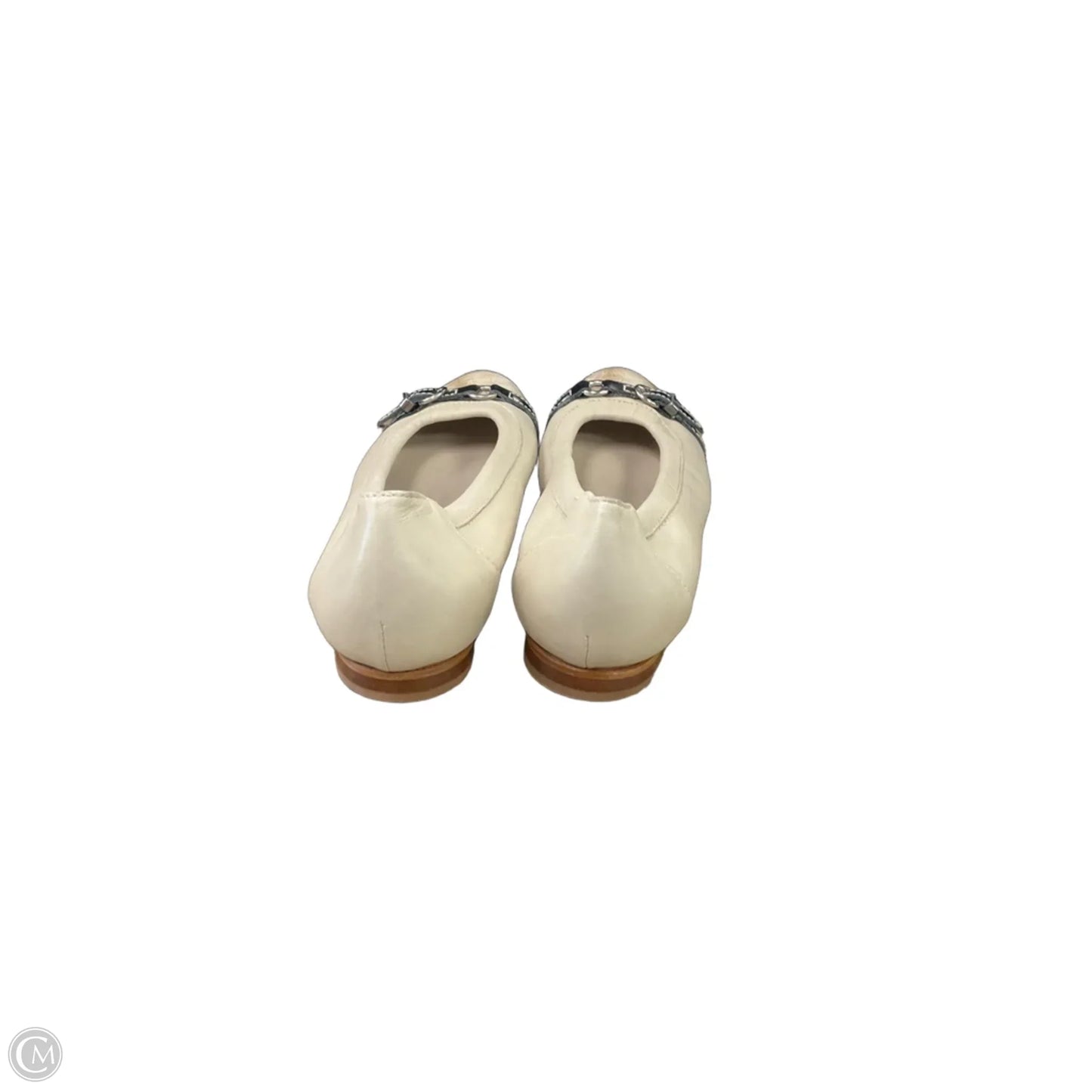 Shoes Flats By Agl In Cream, Size: 8.5