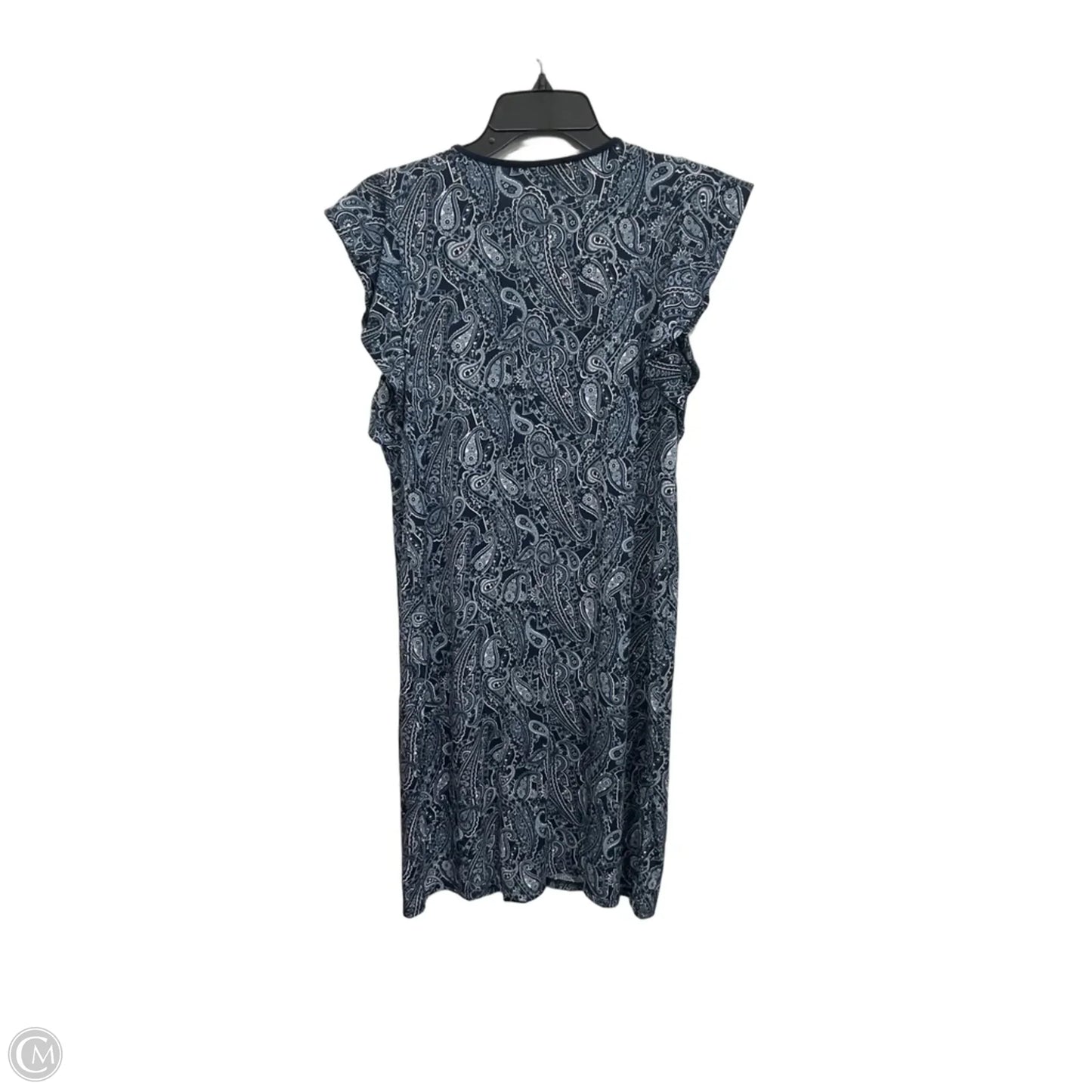 Dress Casual Midi By Michael By Michael Kors In Blue, Size: S