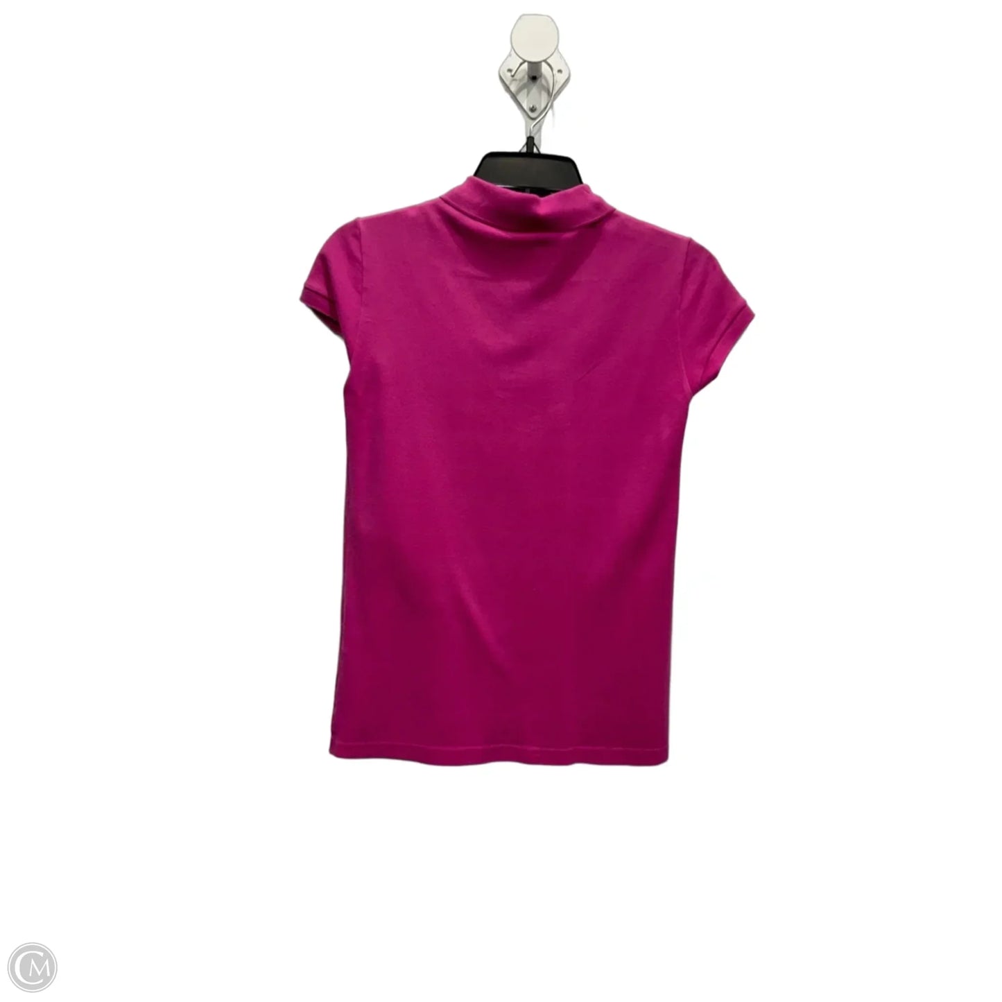 Top Short Sleeve By Lacoste In Pink, Size: Xs
