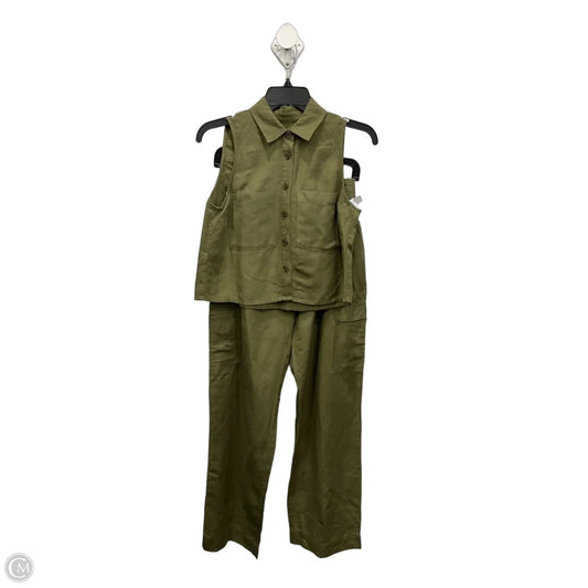 Pants Set 2pc By Loft In Green, Size: 0