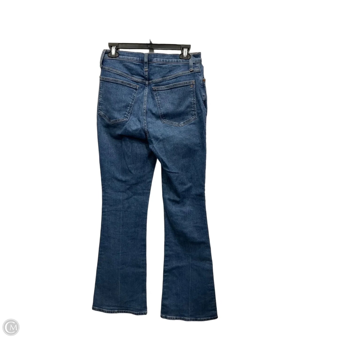 Jeans Flared By Madewell In Blue Denim, Size: 6l