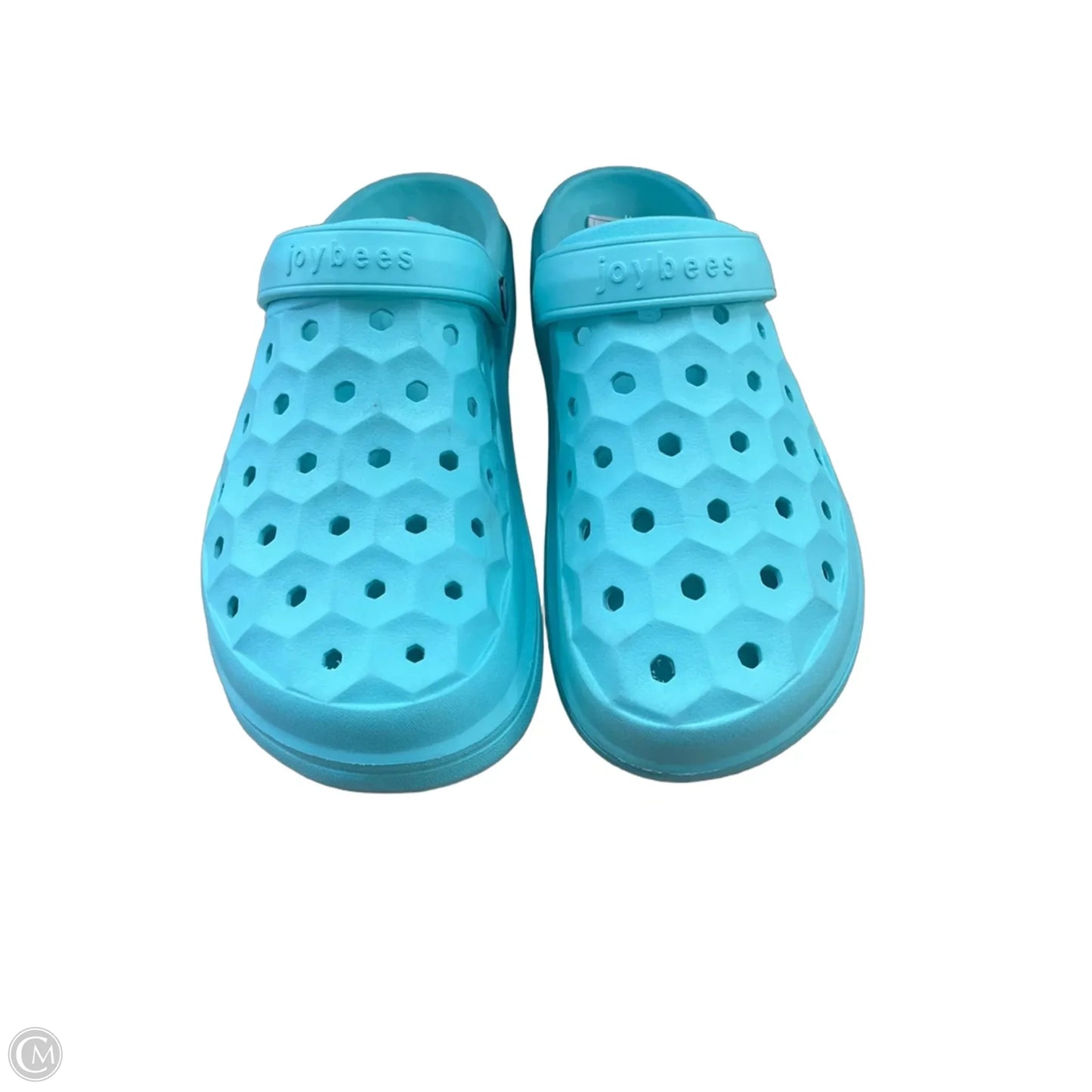 Sandals Flats By Clothes Mentor In Blue, Size: 10