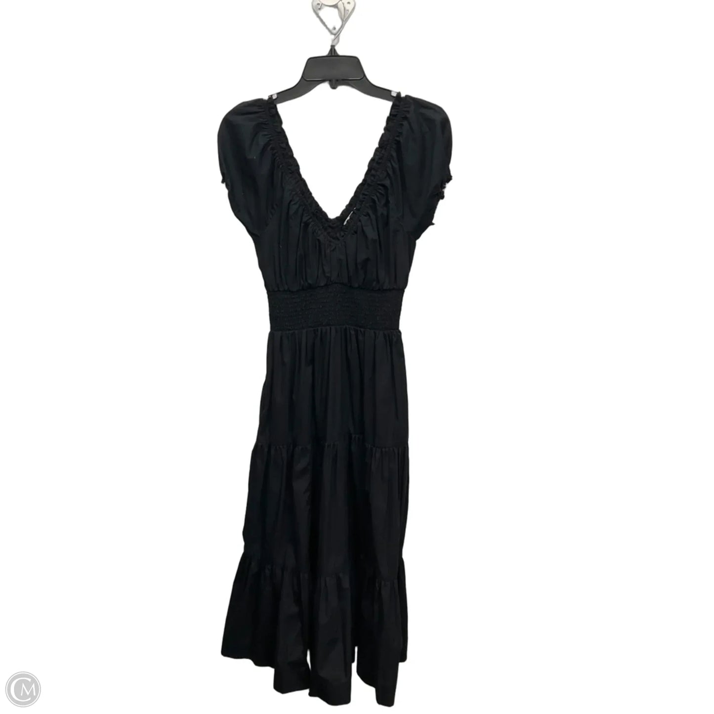 Dress Casual Maxi By Abercrombie And Fitch In Black, Size: S