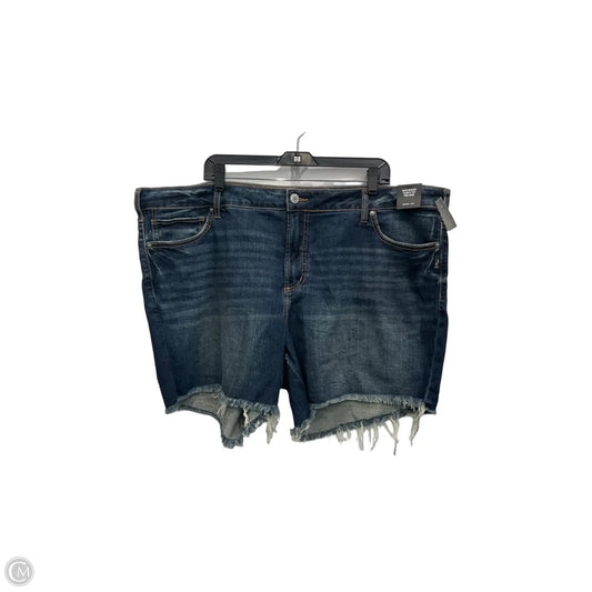 Shorts By Clothes Mentor In Blue Denim, Size: 24