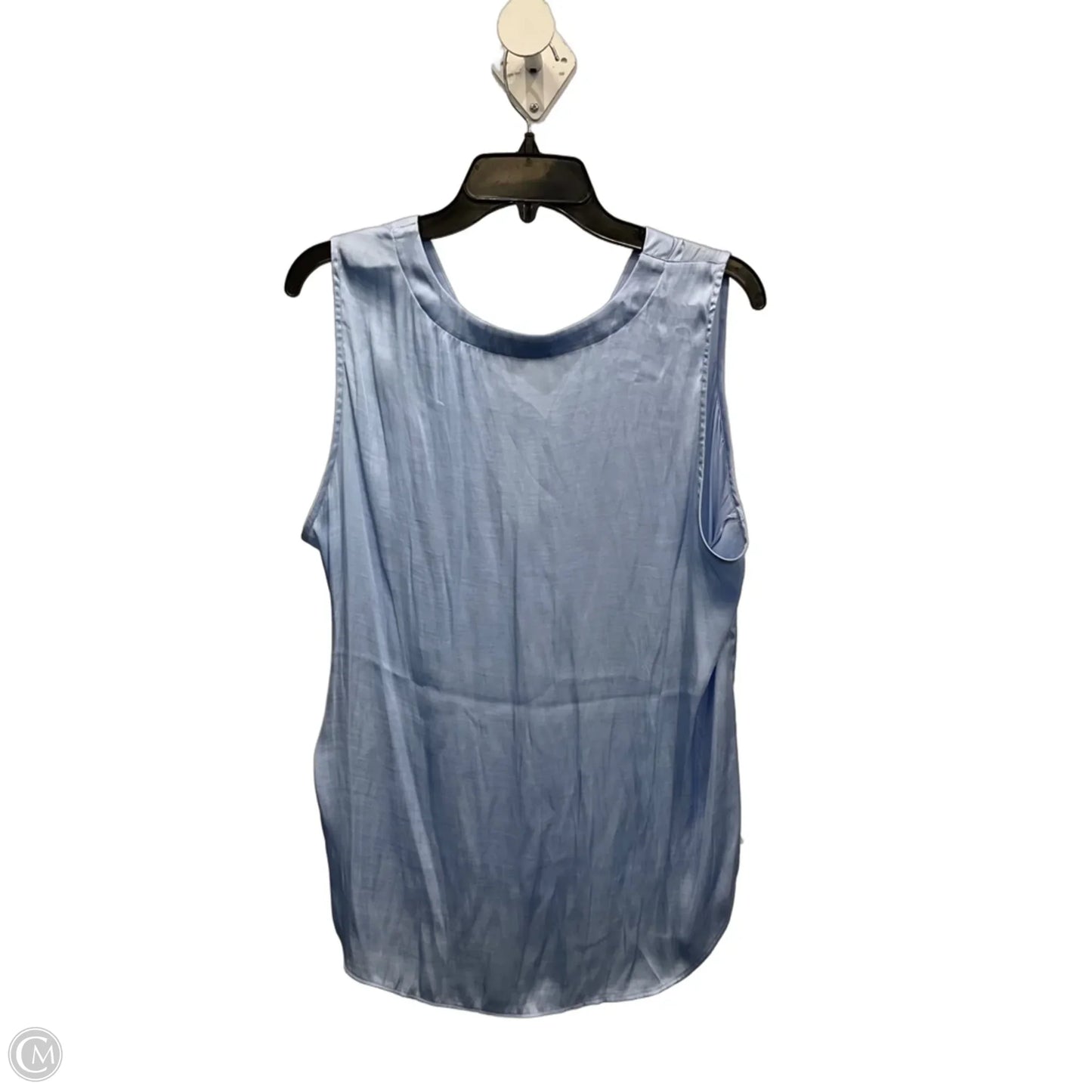 Top Sleeveless By Banana Republic In Blue, Size: L