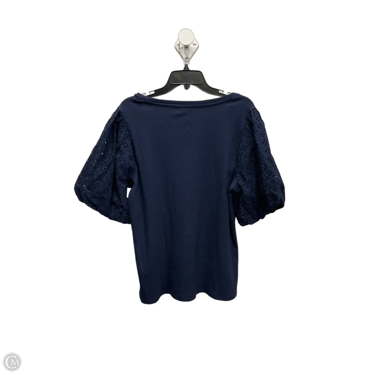 Top Short Sleeve By On 34th In Navy, Size: 2x