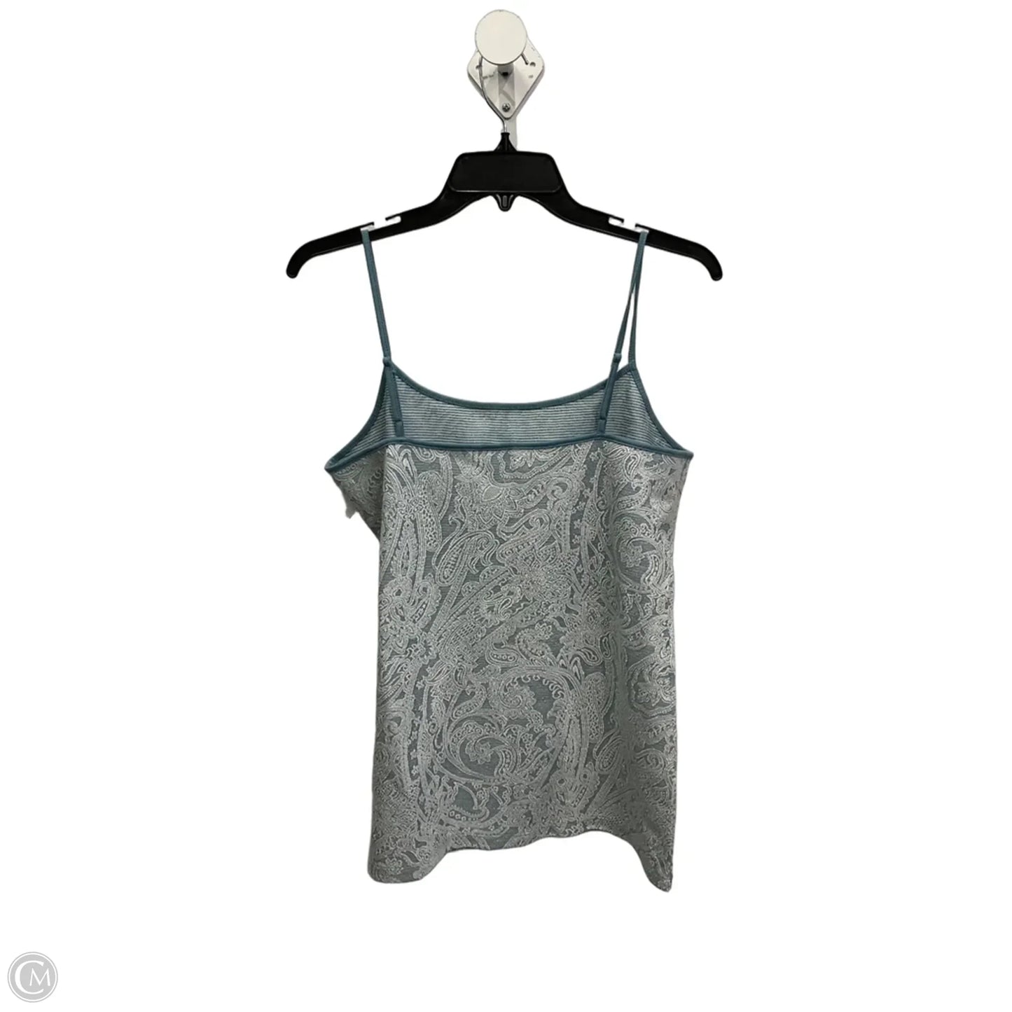 Top Sleeveless By Loft In Blue, Size: L