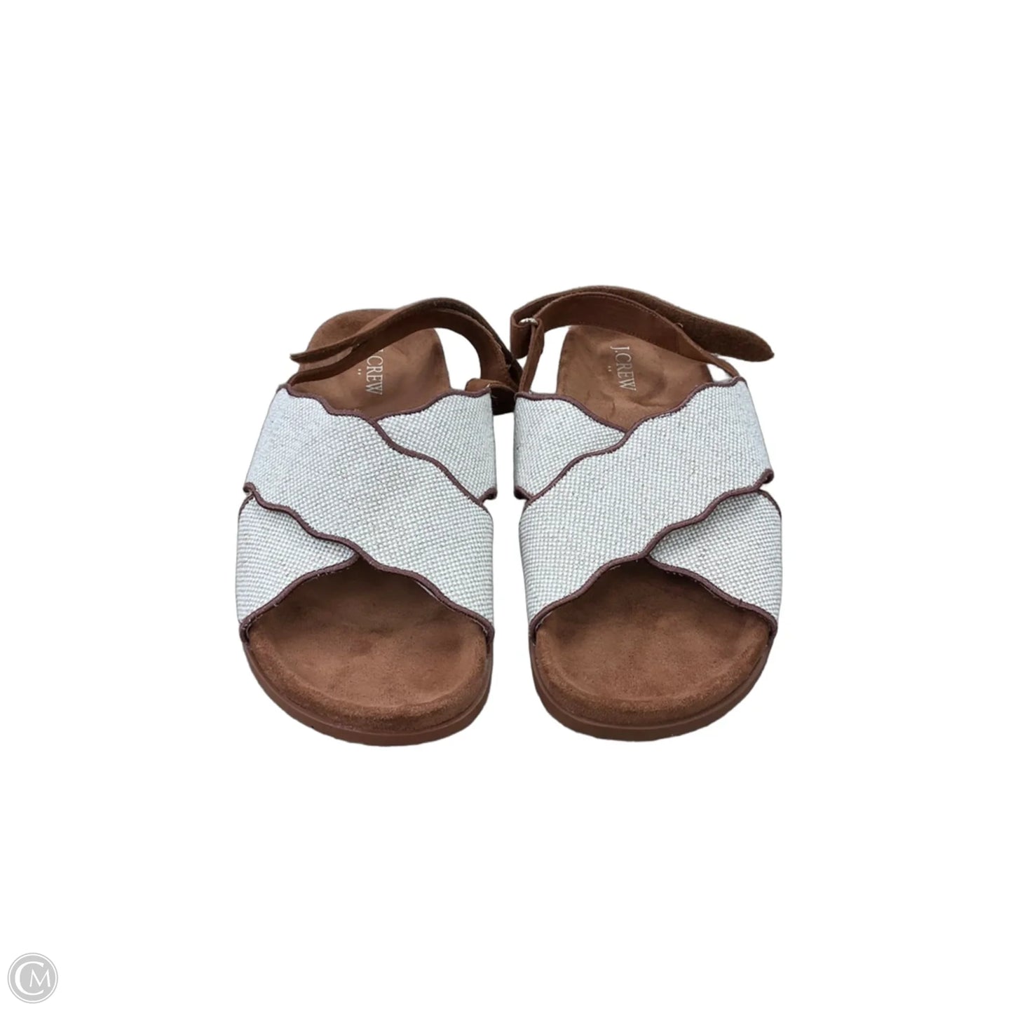 Sandals Flats By J. Crew In Tan, Size: 7.5