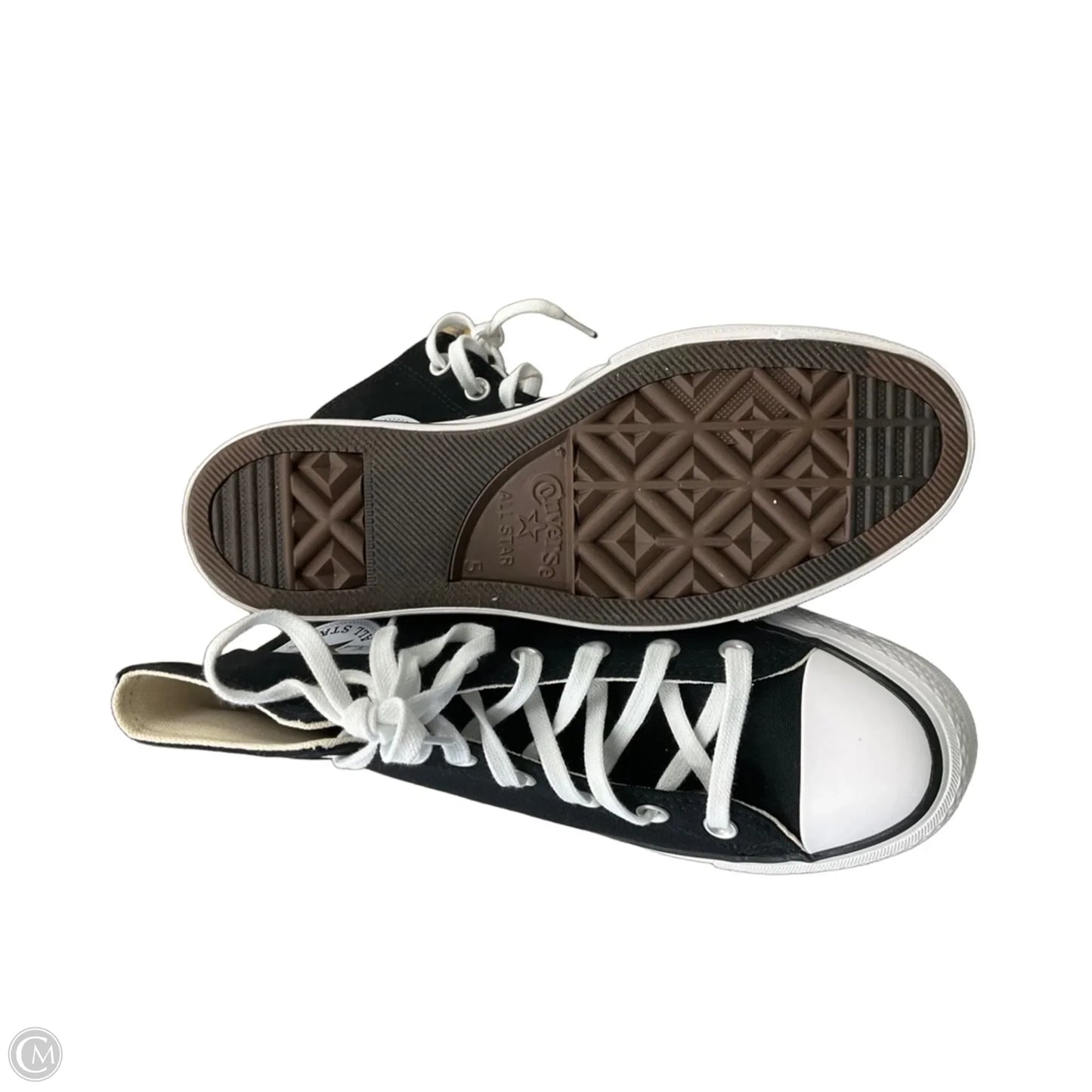 Shoes Sneakers By Converse In Black, Size: 7