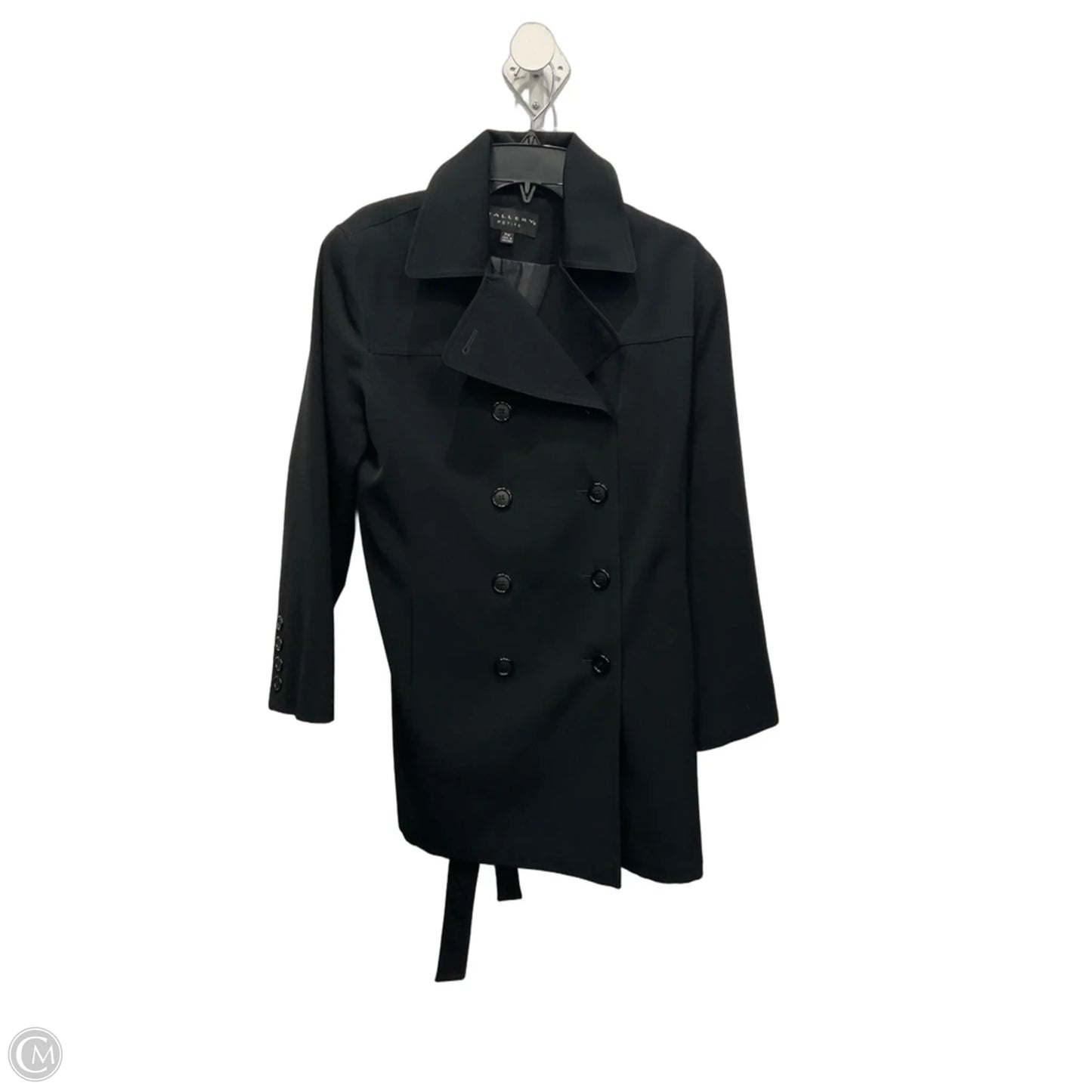 Coat Peacoat By Gallery In Black, Size: Mp