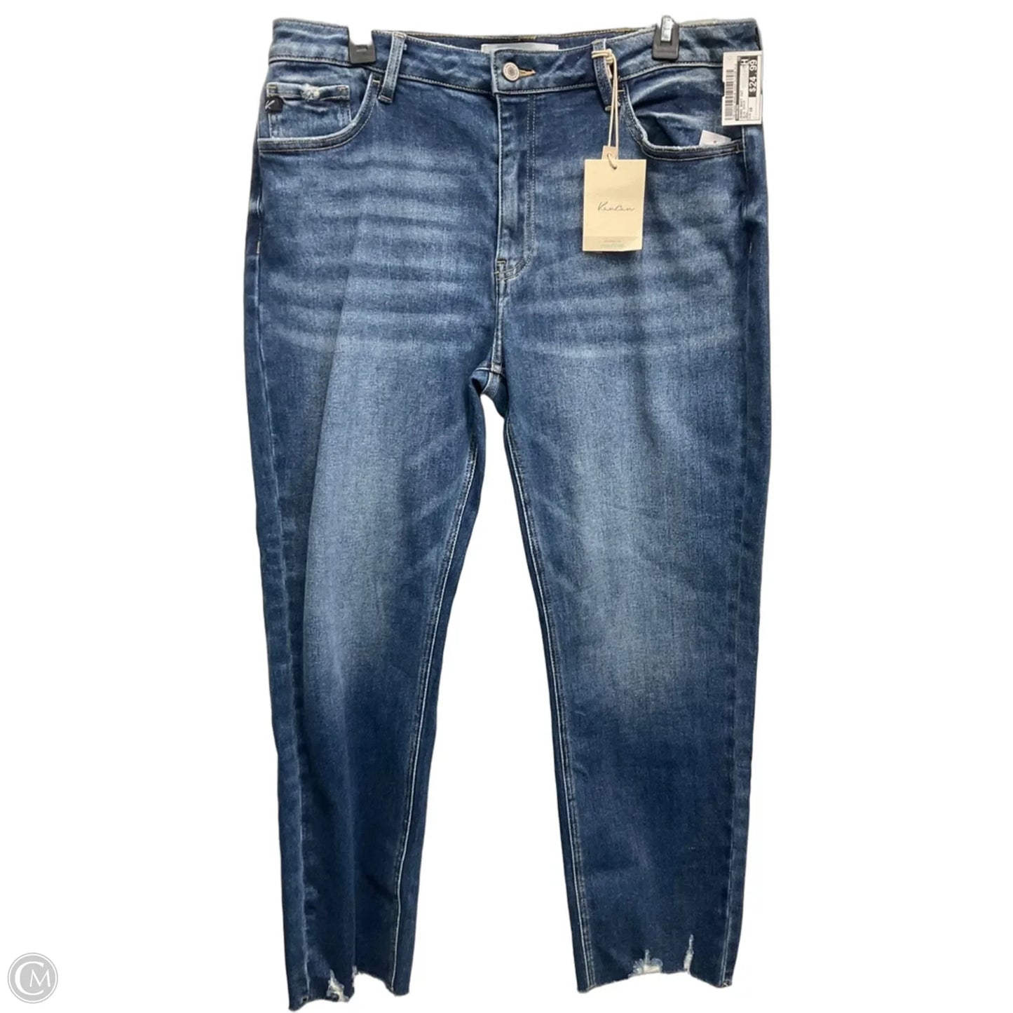 Jeans Boot Cut By Kancan In Blue Denim, Size: 10